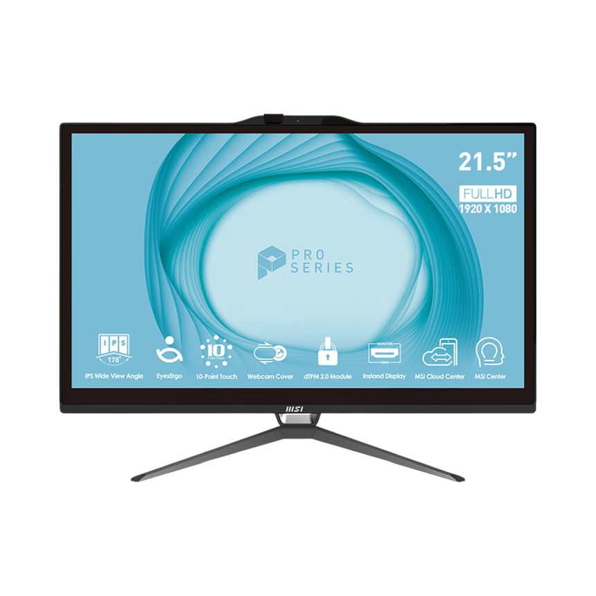 MSI 21.5" PRO AP222T FHD All-In-One Touchscreen Desktop Computer Intel Core i3-13100, 8GB RAM, 512GB SSD — Being Shipped