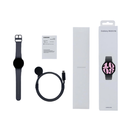 Samsung Galaxy Watch6 LTE 40mm Smartwatch (Graphite) — Being Shipped