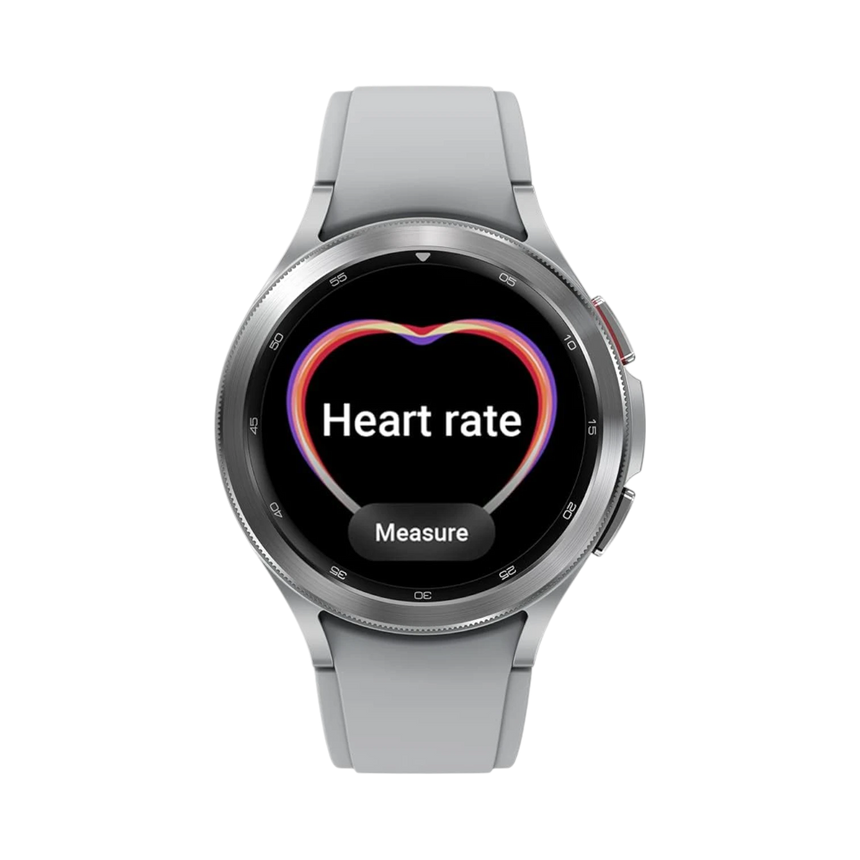 Samsung Galaxy Watch4 Classic 46mm Stainless Steel Smartwatch (Silver) — Being Shipped