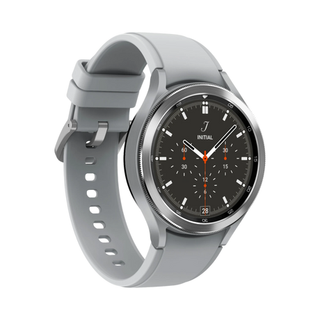 Samsung Galaxy Watch4 Classic 46mm Stainless Steel Smartwatch (Silver) — Being Shipped