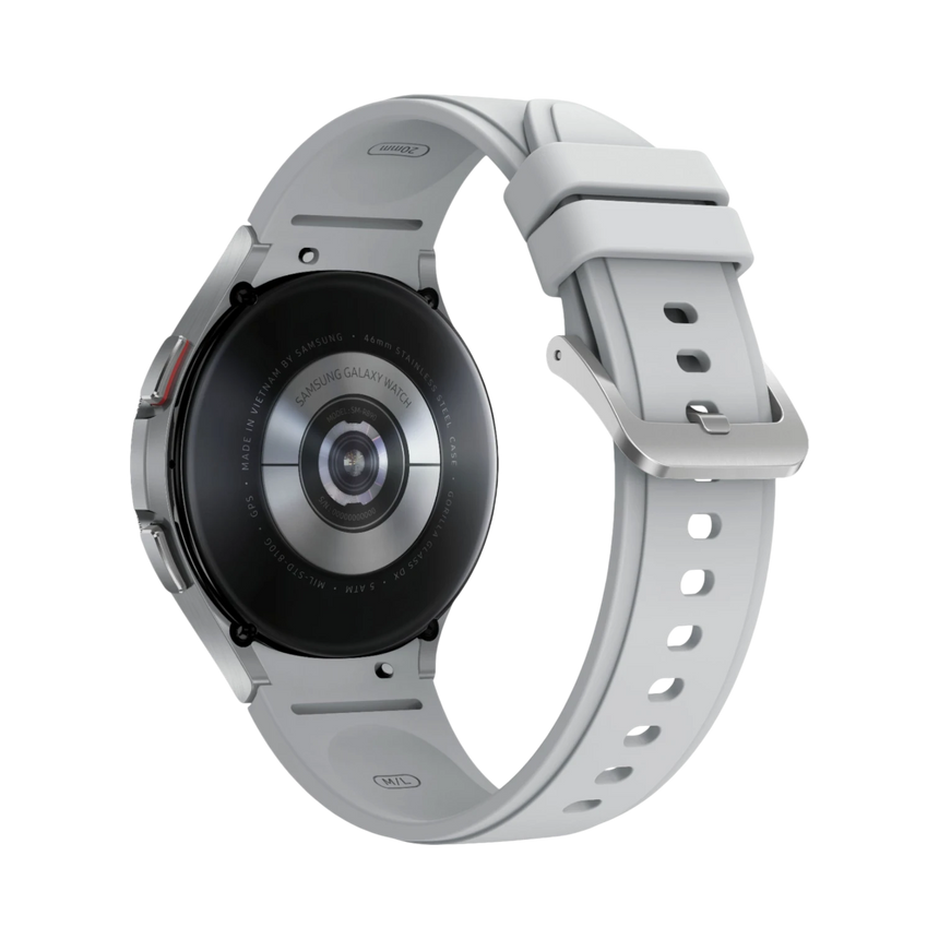 Samsung Galaxy Watch4 Classic 46mm Stainless Steel Smartwatch (Silver) — Being Shipped