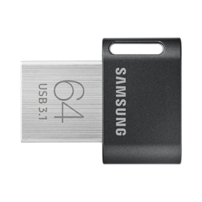 Samsung 64GB FIT Plus USB 3.1 Flash Drive (Black/Silver) — Being Shipped