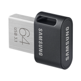 Samsung 64GB FIT Plus USB 3.1 Flash Drive (Black/Silver) — Being Shipped