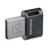 Samsung 64GB FIT Plus USB 3.1 Flash Drive (Black/Silver) — Being Shipped