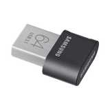 Samsung 64GB FIT Plus USB 3.1 Flash Drive (Black/Silver) — Being Shipped