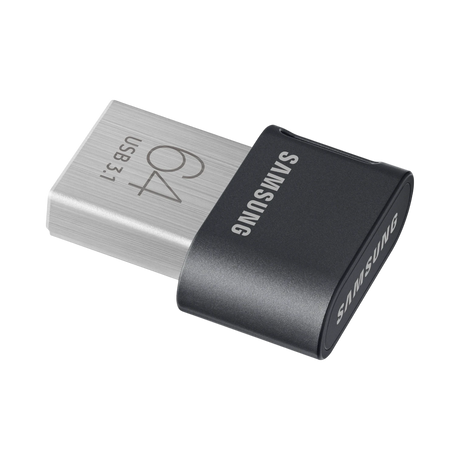 Samsung 64GB FIT Plus USB 3.1 Flash Drive (Black/Silver) — Being Shipped