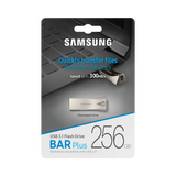Samsung BAR Plus 256GB USB 3.1 Flash Drive (Champagne silver) — Being Shipped