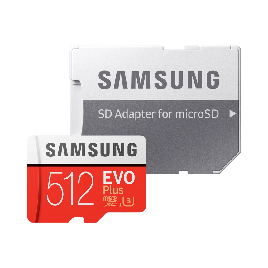 Samsung EVO Plus 512GB microSDXC Memory Card with Adapter — Being Shipped