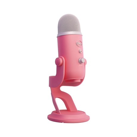 Logitech Blue Yeti USB Microphone (Pink Dawn) — Being Shipped