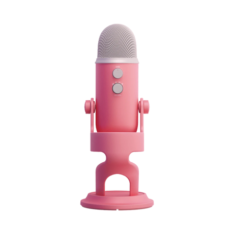 Logitech Blue Yeti USB Microphone (Pink Dawn) — Being Shipped