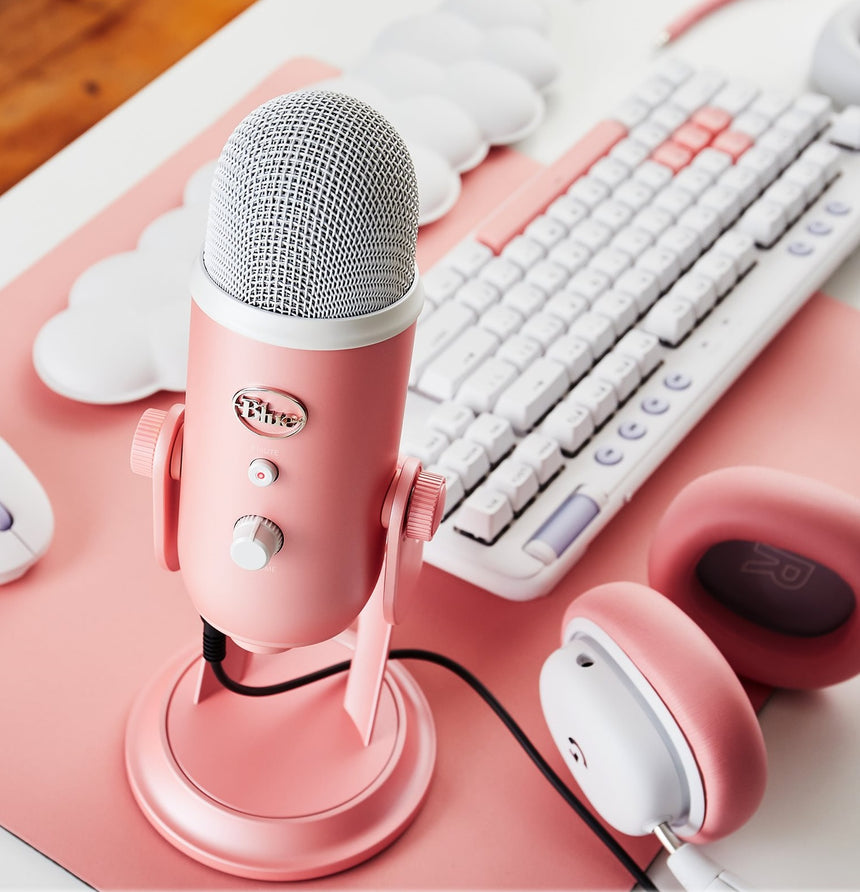 Logitech Blue Yeti USB Microphone (Pink Dawn) — Being Shipped
