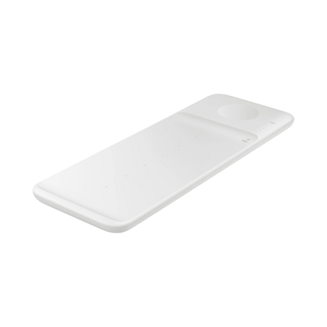 Samsung Wireless Charger Trio, Qi compatible, Fast charging (White) — Being Shipped