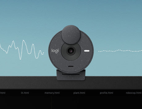 Logitech Brio 300 1080p Full HD Webcam (Graphite) — Being Shipped