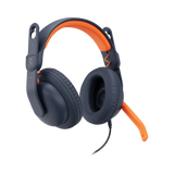 Logitech Zone Learn Over-Ear Headset (Black & Orange) — Being Shipped