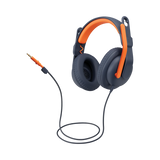 Logitech Zone Learn Over-Ear Headset (Black & Orange) — Being Shipped