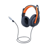 Logitech Zone Learn Over-Ear Headset (Black & Orange) — Being Shipped