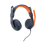 Logitech Zone Learn On-Ear Headset (Black & Orange) — Being Shipped