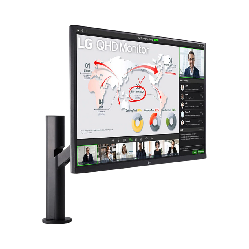 LG 32BP88Q-B 32" QHD IPS Ergo Monitor with USB-C sRGB HDR10 — Being Shipped