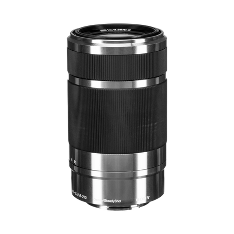 Sony E 55-210mm f/4.5-6.3 OSS Telephoto Zoom Lens (Silver) — Being Shipped