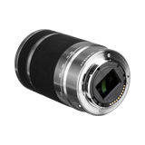 Sony E 55-210mm f/4.5-6.3 OSS Telephoto Zoom Lens (Silver) — Being Shipped