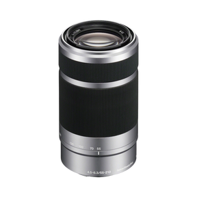 Sony E 55-210mm f/4.5-6.3 OSS Telephoto Zoom Lens (Silver) — Being Shipped