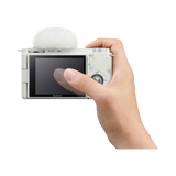 Sony ZV-E10 Mirrorless Camera with 16-50mm Lens (White) — Being Shipped