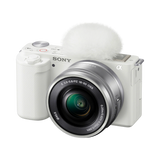 Sony ZV-E10 Mirrorless Camera with 16-50mm Lens (White) — Being Shipped