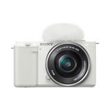 Sony ZV-E10 Mirrorless Camera with 16-50mm Lens (White) — Being Shipped