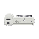 Sony ZV-E10 Mirrorless Camera with 16-50mm Lens (White) — Being Shipped