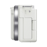 Sony ZV-E10 Mirrorless Camera with 16-50mm Lens (White) — Being Shipped