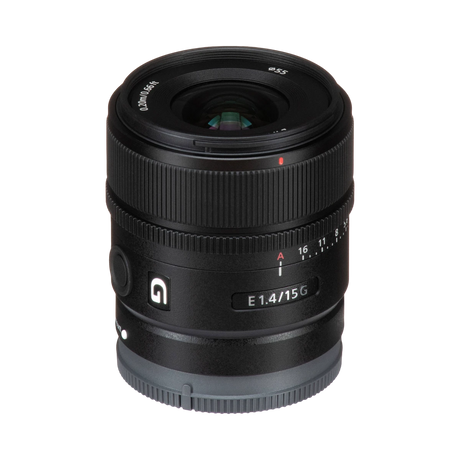 Sony E 15mm f/1.4 G Wide Angle APS C Prime Lens — Being Shipped
