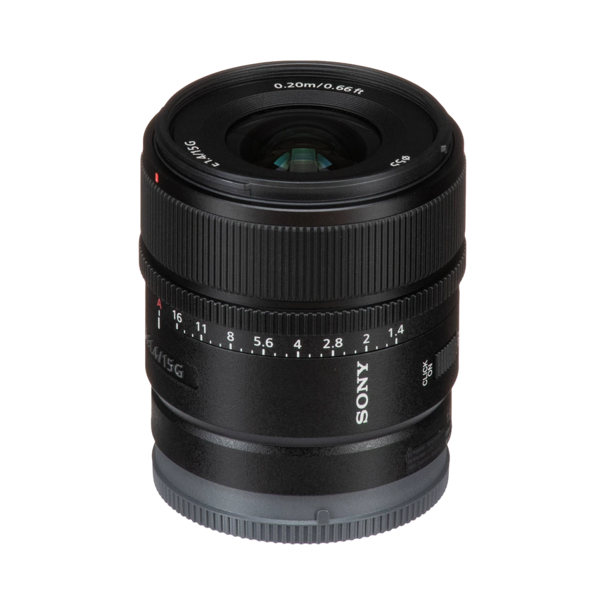 Sony E 15mm f/1.4 G Wide Angle APS C Prime Lens — Being Shipped