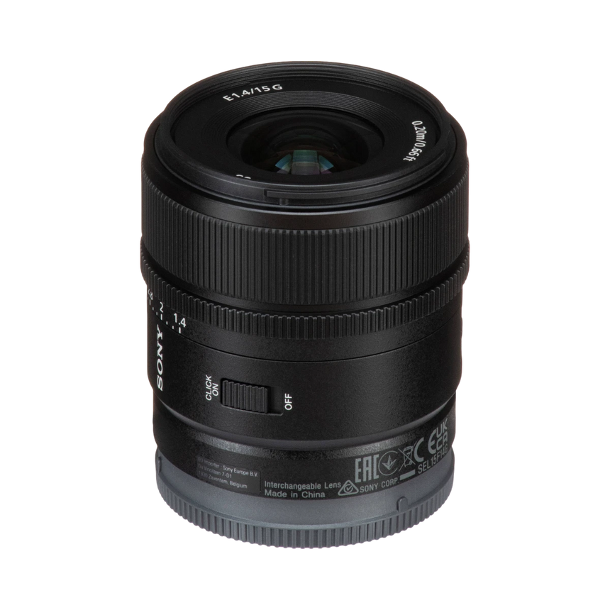Sony E 15mm f/1.4 G Wide Angle APS C Prime Lens — Being Shipped