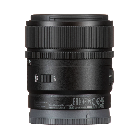 Sony E 15mm f/1.4 G Wide Angle APS C Prime Lens — Being Shipped