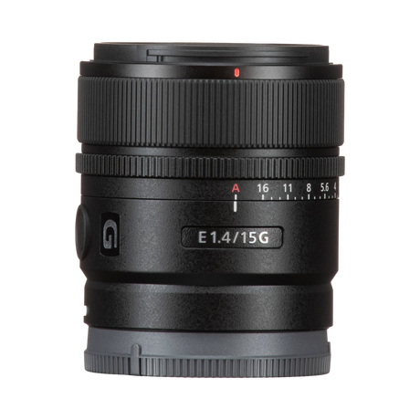 Sony E 15mm f/1.4 G Wide Angle APS C Prime Lens — Being Shipped