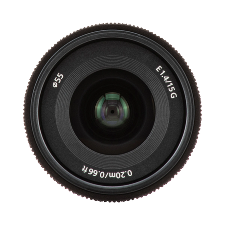 Sony E 15mm f/1.4 G Wide Angle APS C Prime Lens — Being Shipped