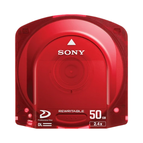 Sony PFD50DLAX Dual Layer 50GB Rewritable Optical Disc for XDCAM — Being Shipped