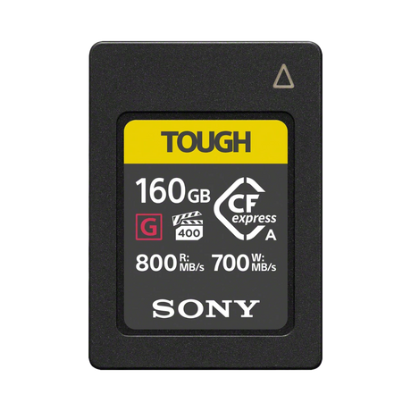 Sony CFexpress 160GB Type A TOUGH Memory Card — Being Shipped