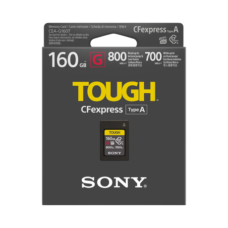 Sony CFexpress 160GB Type A TOUGH Memory Card — Being Shipped