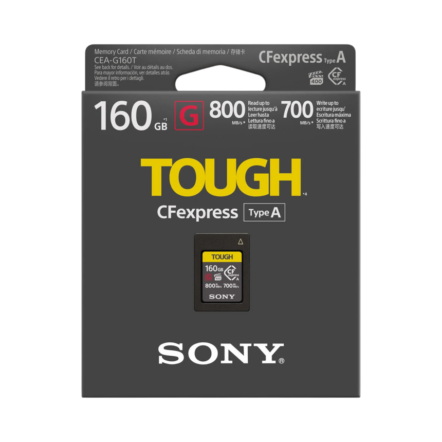 Sony CFexpress 160GB Type A TOUGH Memory Card — Being Shipped