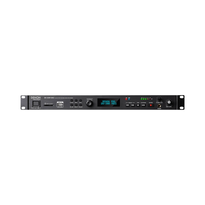 Denon DN-300R MKII Solid-State SD/USB Audio Recorder — Being Shipped