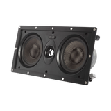 Denon DN-205W 5.25" Two-Way Dual-Woofer In-Wall Rectangular Speaker (White) — Being Shipped