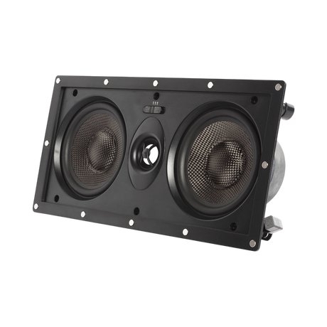 Denon DN-205W 5.25" Two-Way Dual-Woofer In-Wall Rectangular Speaker (White) — Being Shipped