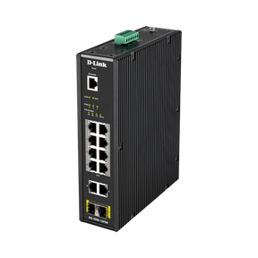 D-Link 12-Port 240W Wide Temp Gigabit Industrial PoE Switch — Being Shipped