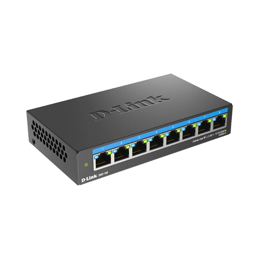 D-Link 8-Port 2.5Gbps Multi-Gigabit Unmanaged Switch — Being Shipped