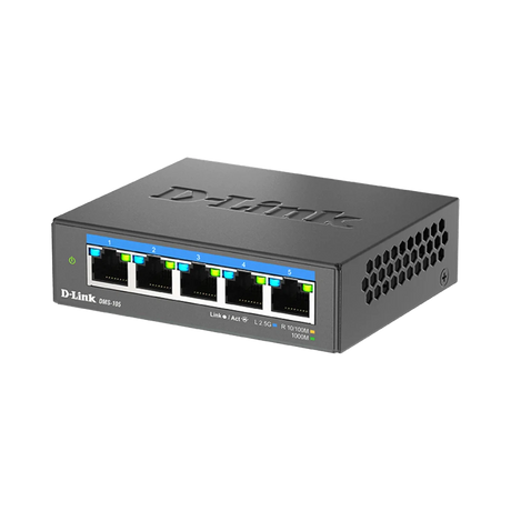 D-Link 5-Port 2.5Gbps Unmanaged Multi-Gig Switch — Being Shipped