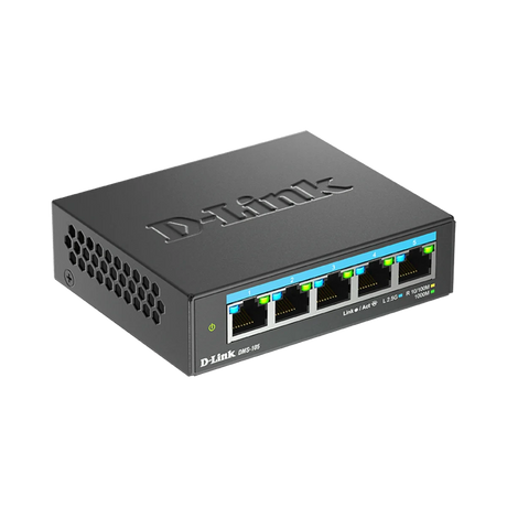 D-Link 5-Port 2.5Gbps Unmanaged Multi-Gig Switch — Being Shipped
