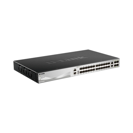 D-Link 30-Port 10GbE Managed Stackable Fiber Switch — Being Shipped