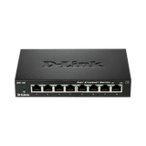 D-Link Fanless Metal 8-Port Fast Ethernet Unmanaged Switch — Being Shipped