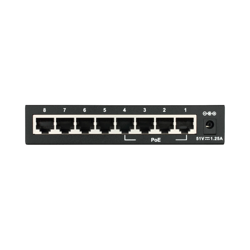 D-Link 8-Port Fast Ethernet PoE Unmanaged Desktop Switch — Being Shipped